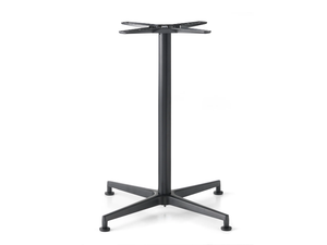 VISION - Aluminium table base with 4-spoke base _ PF Stile